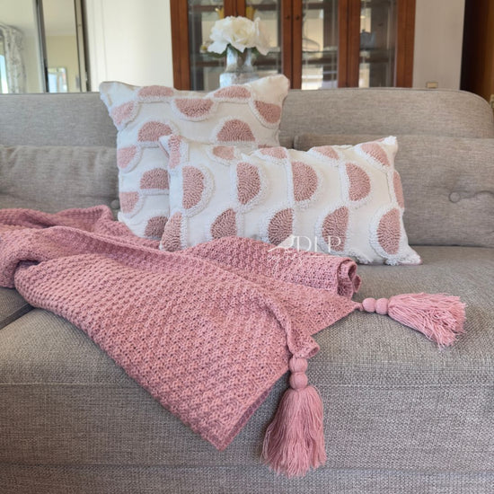 Funda de Cojin Agustina Rectangular Boho