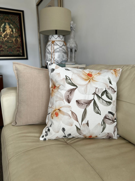 Funda de Cojin Diseño Espiga Beige