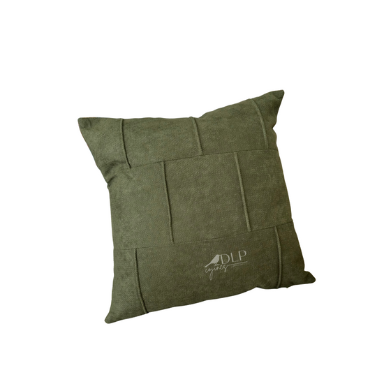 Funda de Cojin Atacama Verde Terciopelo Agamuzado