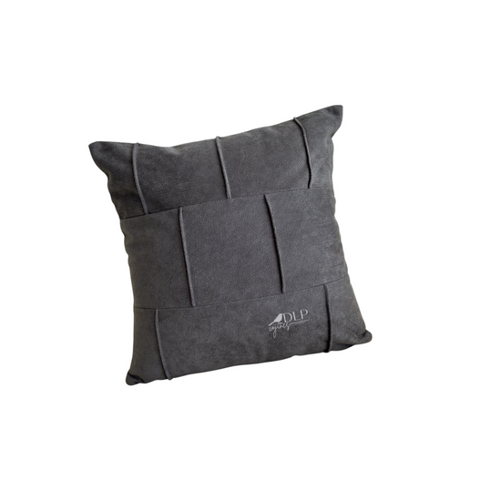 Funda de Cojin Atacama Gris Terciopelo Agamuzado