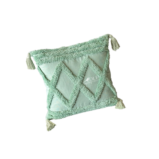 Funda de Cojin Barcelo Boho Verde Menta