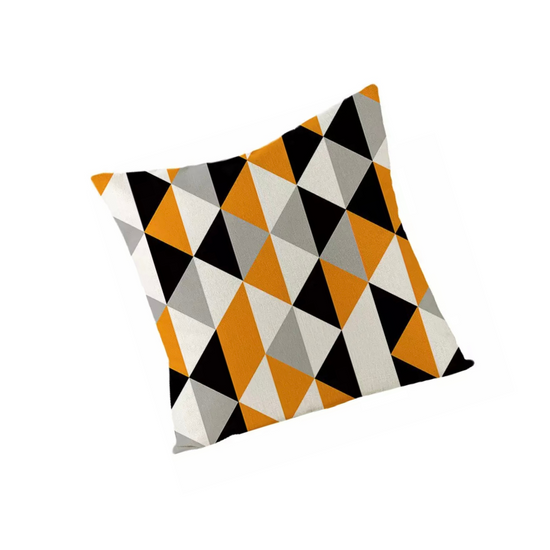 Funda de Cojin Geometrica Triangulos