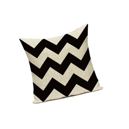 Funda de Cojin Geometrico ZigZag