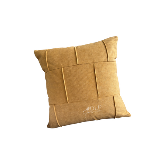 Funda de Cojin Agamuzada Atacama Mostaza