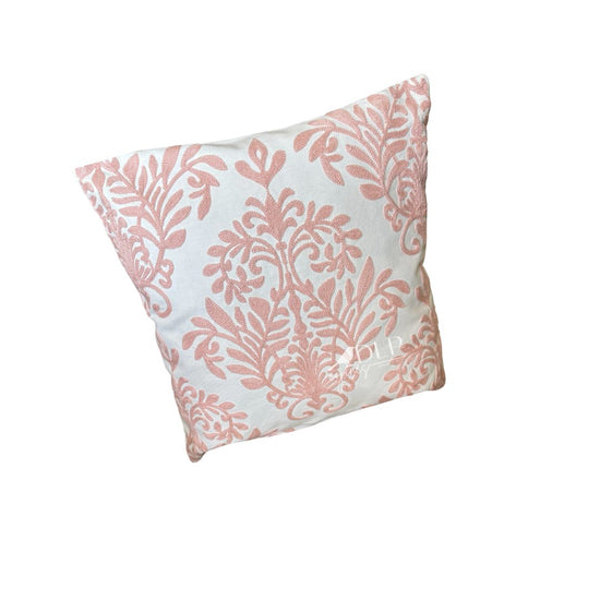 Funda de Cojin Bordado Flor de Lis